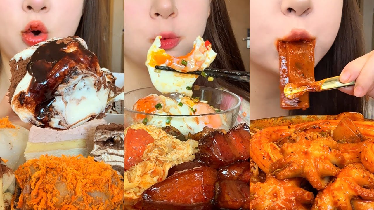 Help! This is so delicious! Taste buds have a party directly!#food #mukbang #collection
