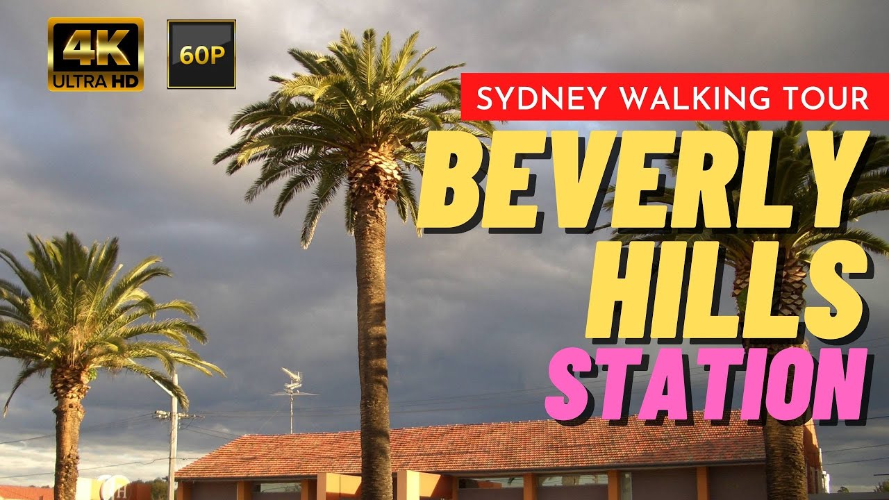 Beverly Hills Station | Sydney Walking Tour | 🇦🇺 Australia | Sydney Australia Tour【4K】
