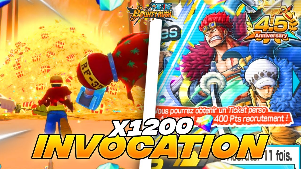 ALL-IN SUR LE COMPTE PRINCIPAL !! INVOCATION KID/LAW TAG TEAM | One Piece Bounty Rush - OPBR FR