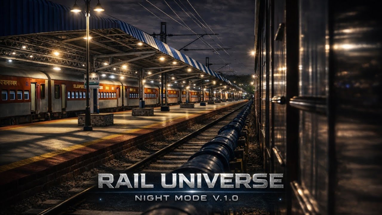 RAIL UNIVERSE NIGHT MODE V. 1.0 UPDATE | REAL NIGHT MODE | NEW ACTIVITY | TRACKSOUND | ISHU K TECH