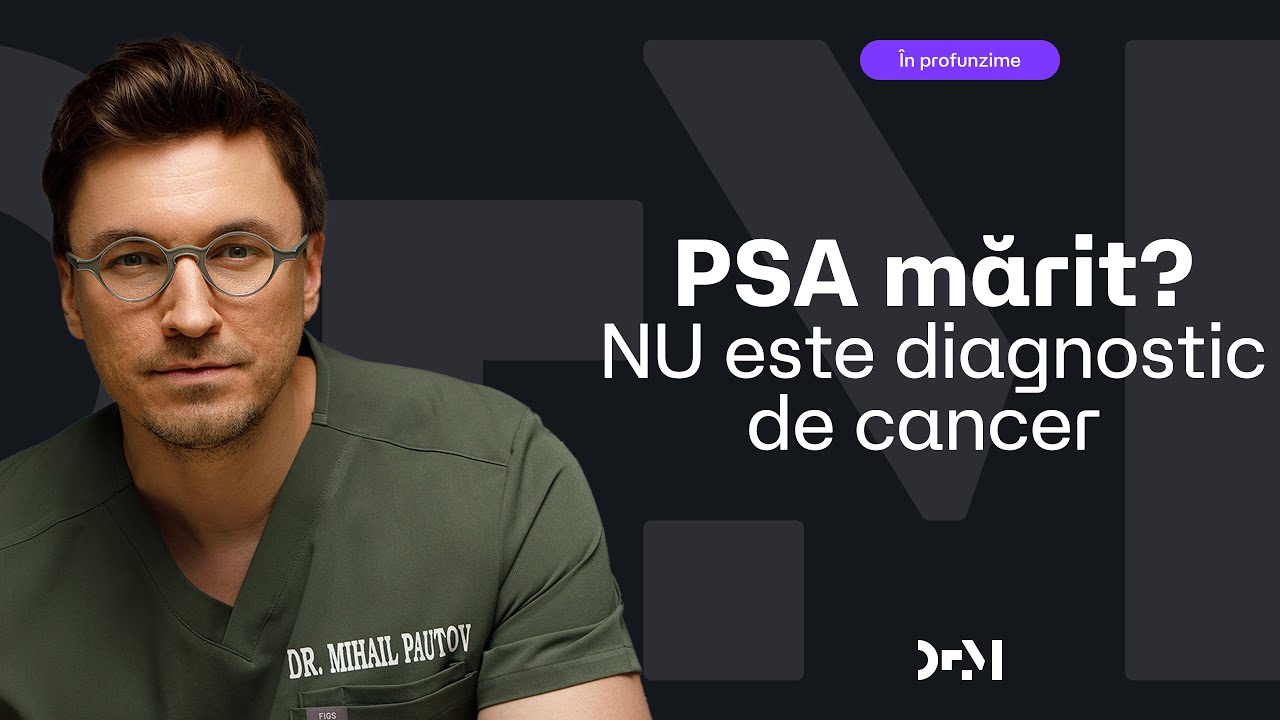 PSA mărit? Ce trebuie să știi? Nu este diagnostic de cancer - este doar o mică suspiciune