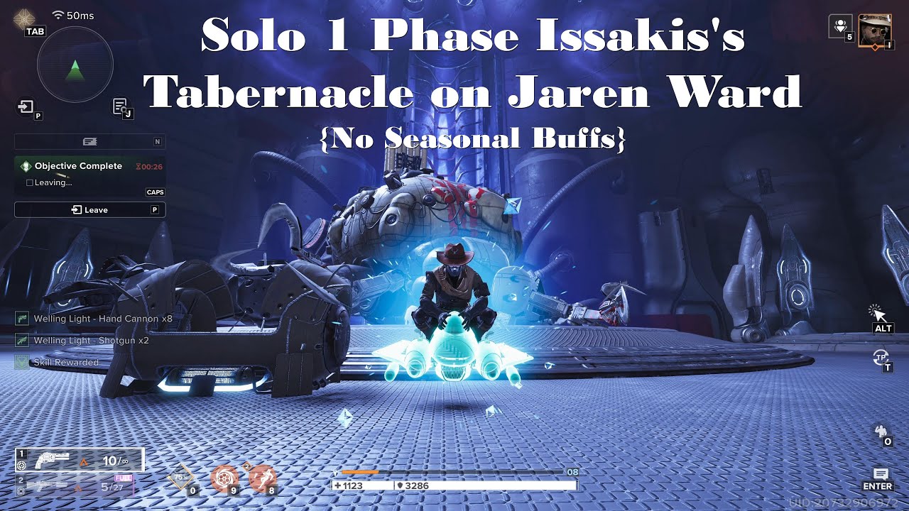 Destiny: Rising | Solo 1 Phase Issakis's Tabernacle on Jaren Ward (No Seasonal Buffs)