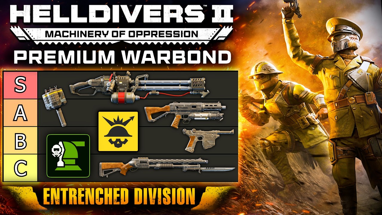 Лучшие и худшие предметы в рейтинге военных облигаций Enrenched Division!