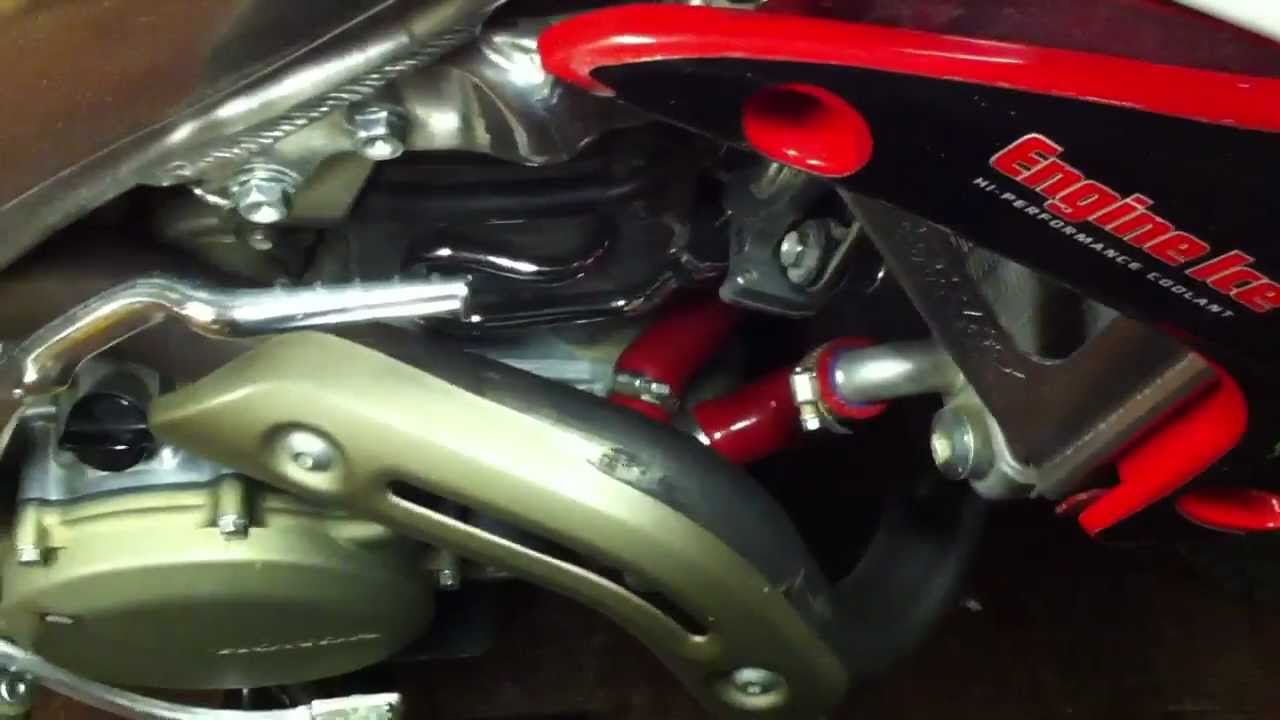 Dirt Bike Radiator Hose Kits Install