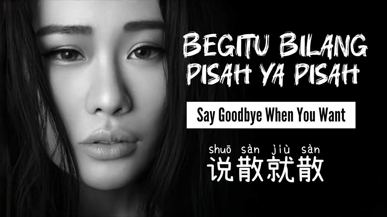 说散就散 • Shuo San Jiu San • 袁娅维 • Begitu Bilang Pisah Ya Pisah • Say Goodbye When You Want