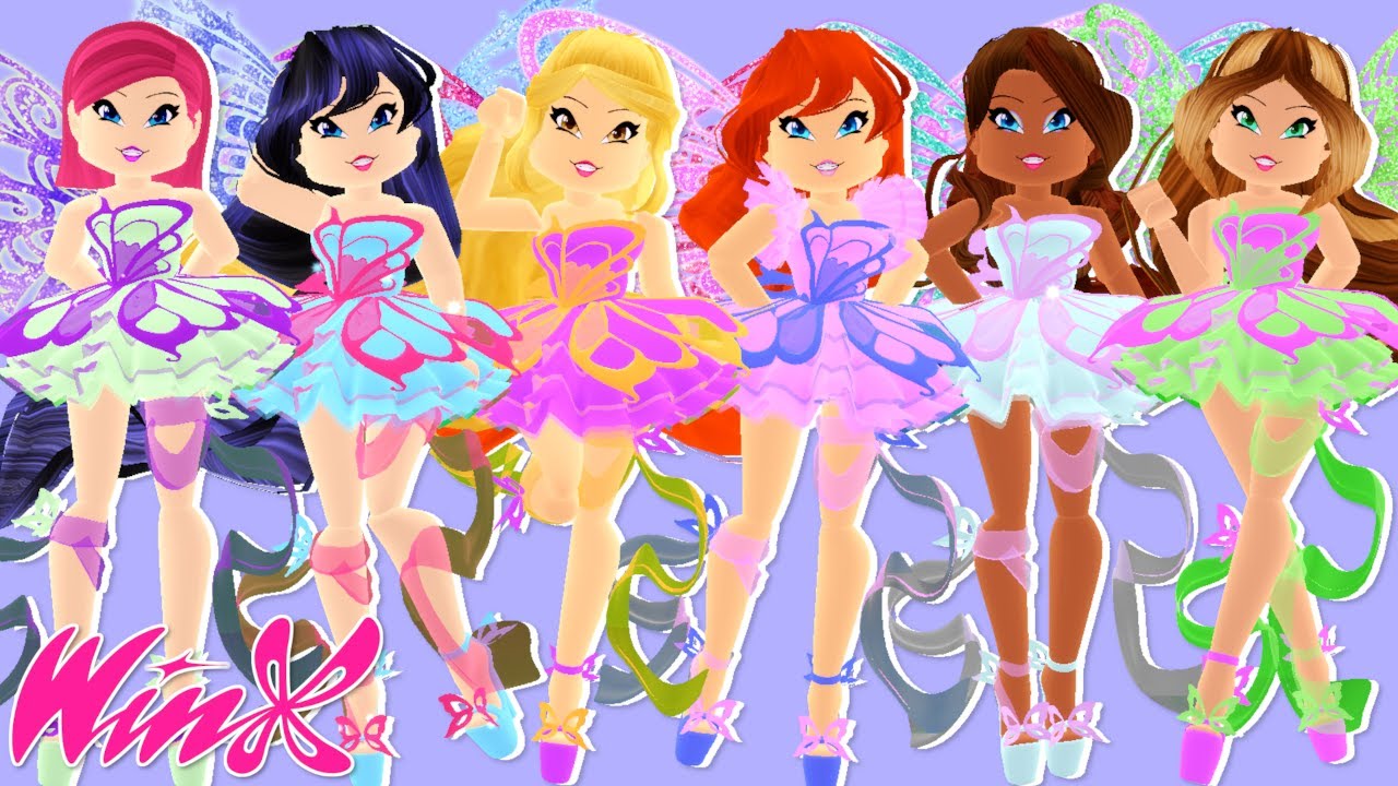 RE-CREATING WINX CHARACTERS IN ROYALE HIGH! (BUTTERFLIX)