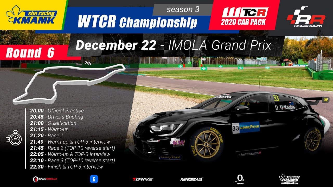 KMAMK WTCR 2020 Championship | S3/2021 | R6 | Final | Imola | RaceRoom