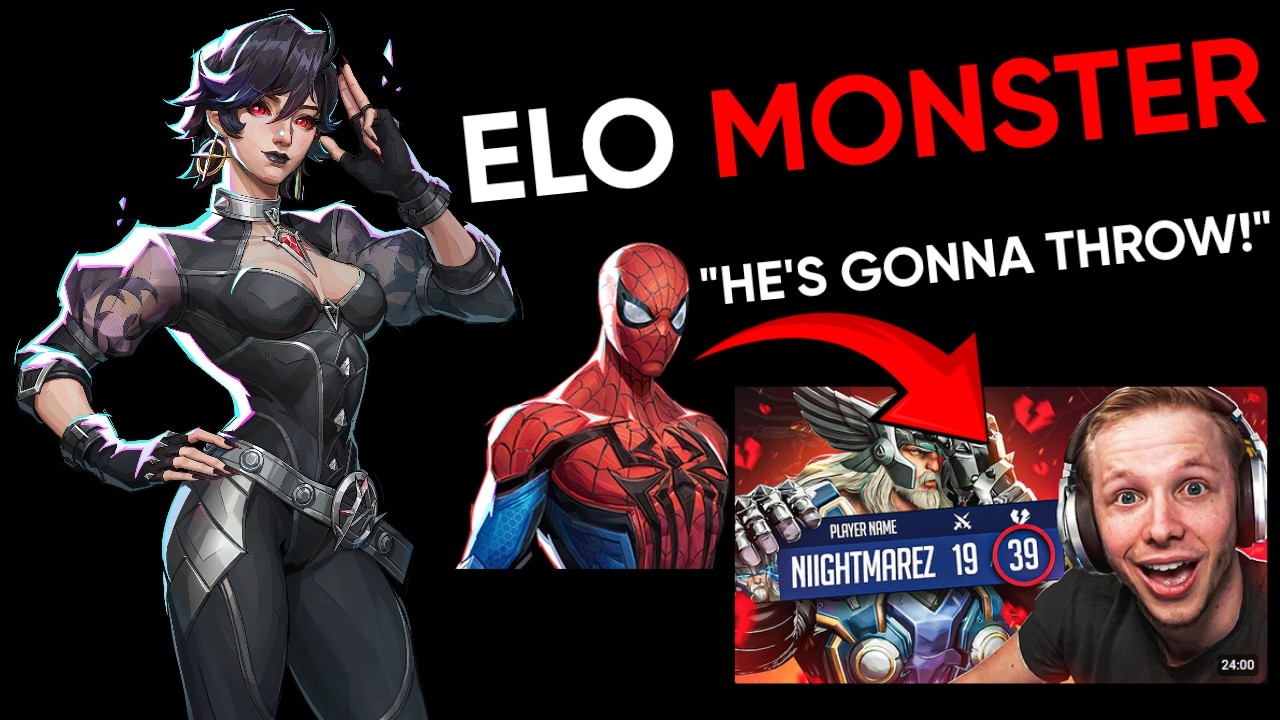 Playing With Marvel Rivals Biggest EOMM Agent...