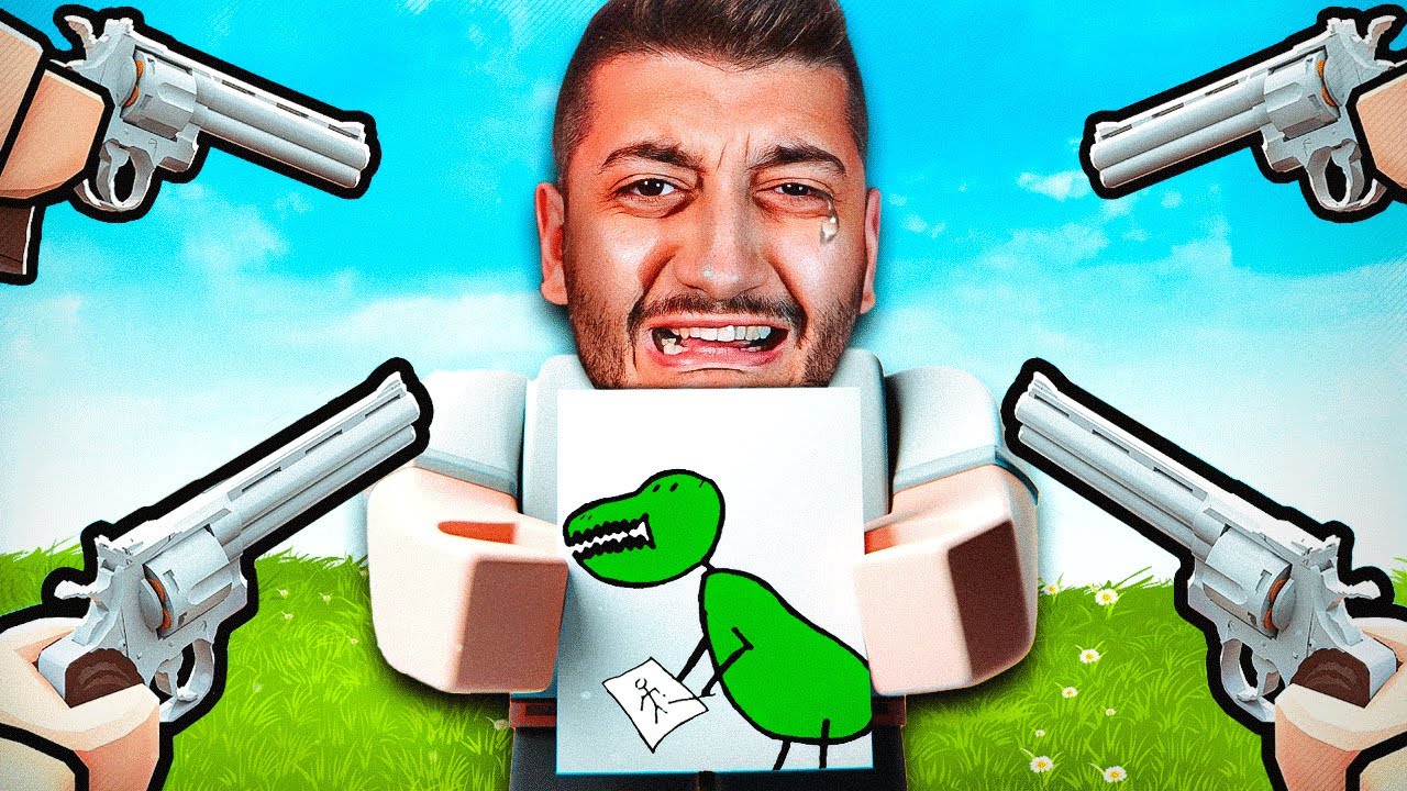 HO VINTO DISEGNA O MU0RI SU ROBLOX!!