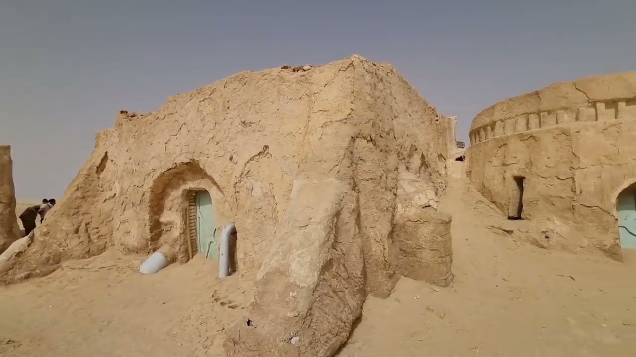 Exploring Ong Jmal - Star Wars Mos Espa, Chott El Gharsa, Tunisia