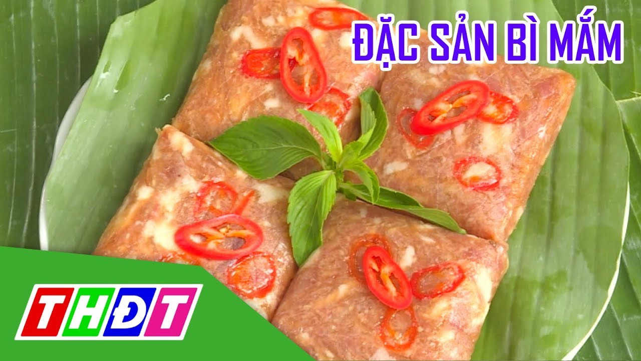 Bì mắm, món ngon đặc sản của quê hương Đồng Tháp | THDT
