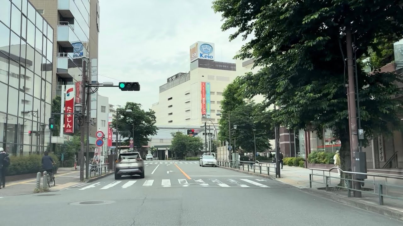 2025 【車載動画】 聖蹟桜ヶ丘の街並み, いろは坂通り ｜ DriveView - “Whisper of the Heart”  Seiseki-sakuragaoka, Japan