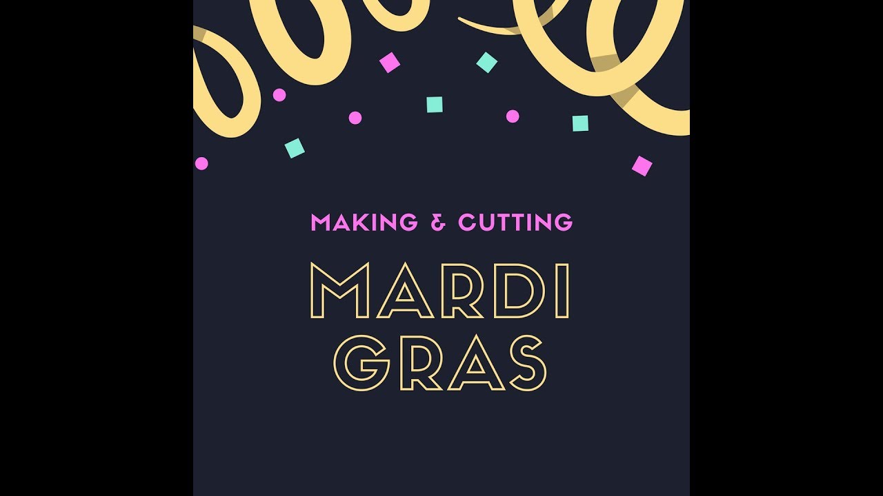 Making and Cutting Mardi Gras cold process soap ~ Dandi Creations