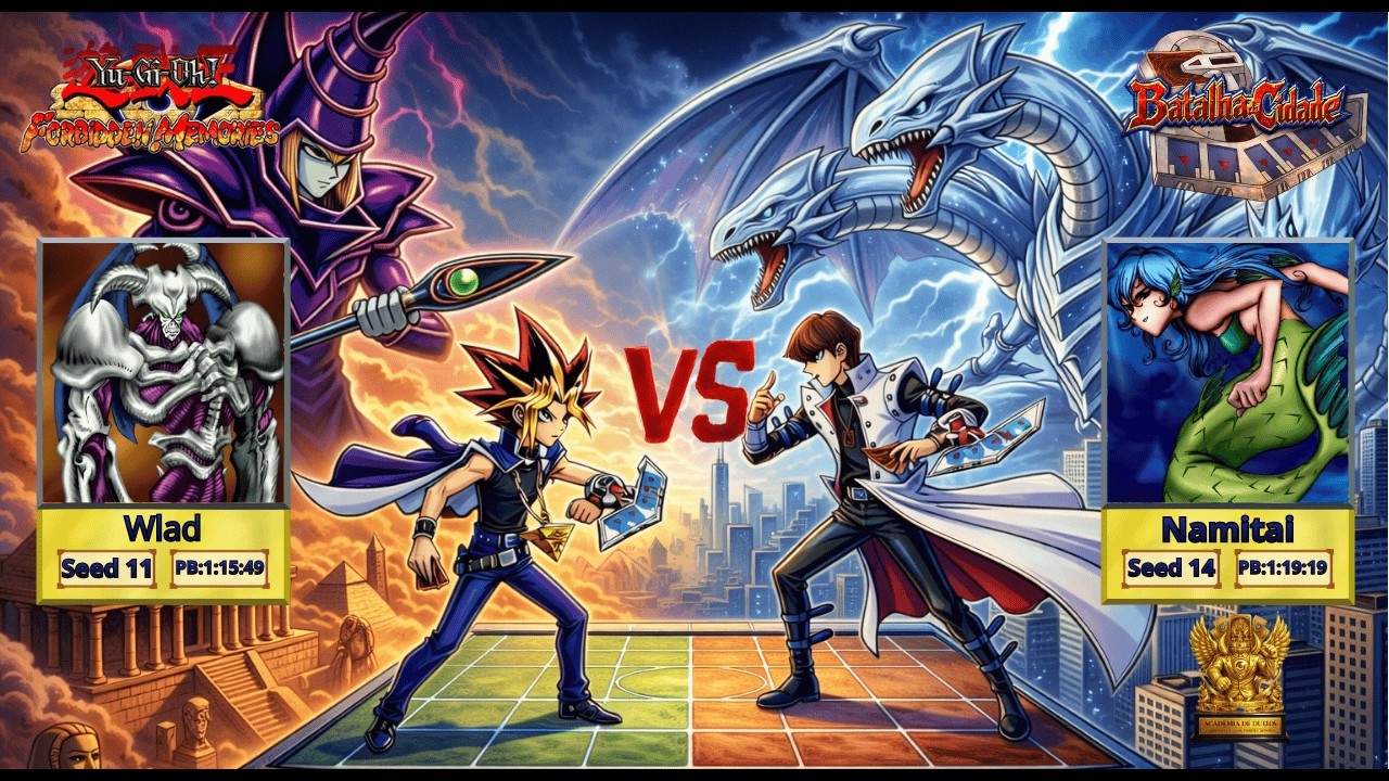 Yu-Gi-Oh Forbidden Memories | Batalha da Cidade | Wlad vs Namitai