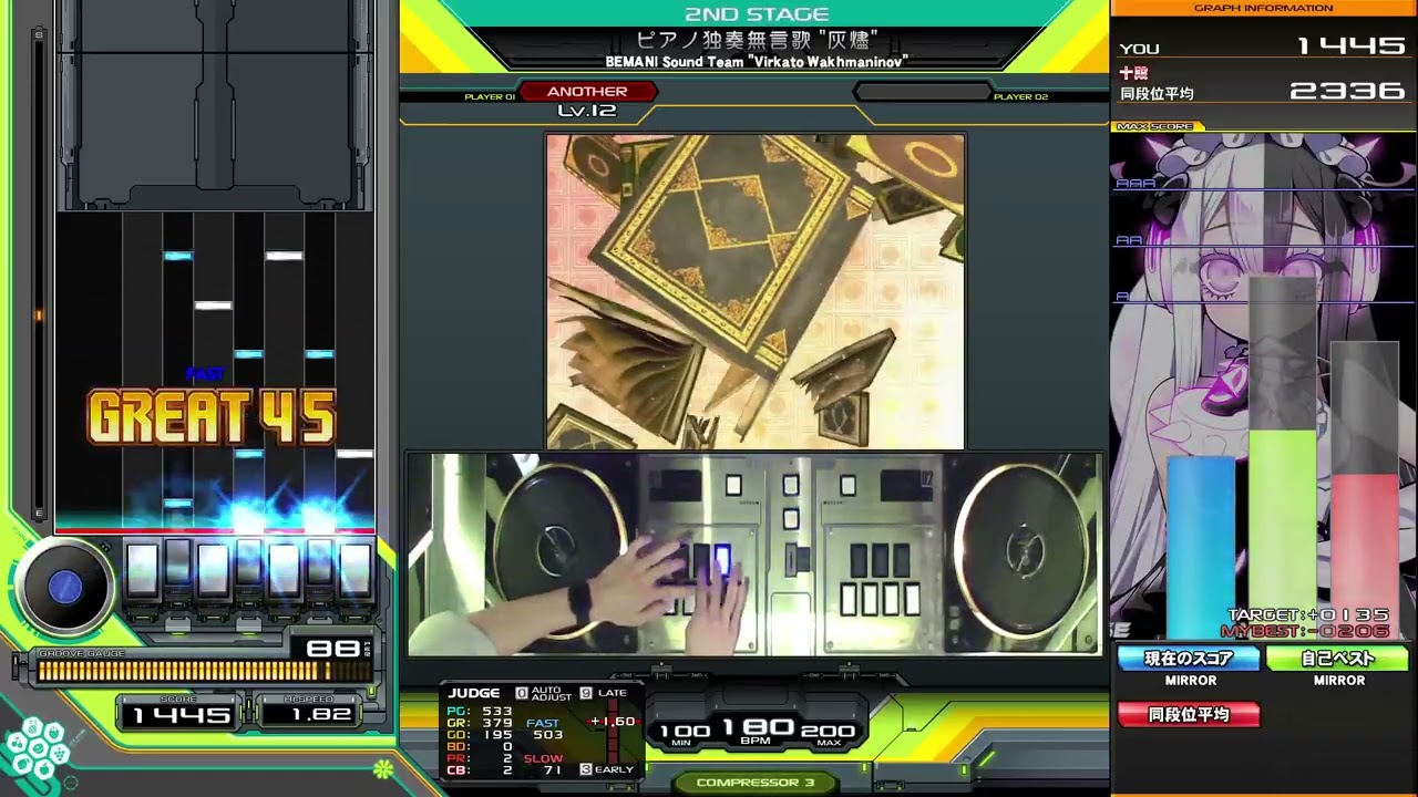 【beatmania IIDX】ピアノ独奏無言歌 