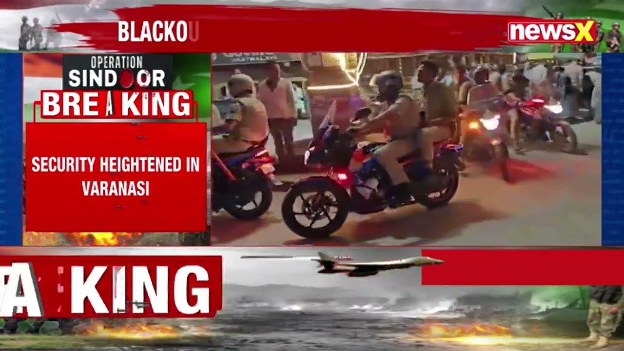 Police on High Alert in Varanasi; Security Intensified with Intensive Patrolling