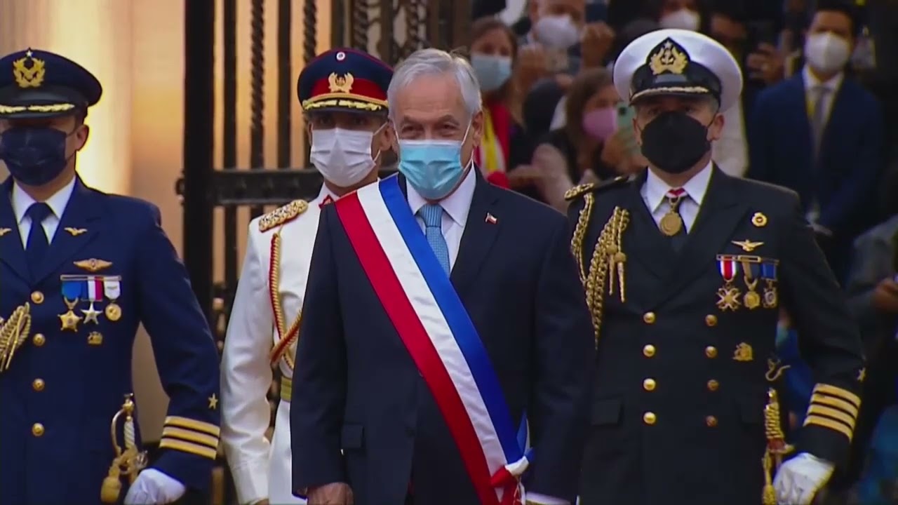 #CambiodeMando | Así fueron los últimos honores al Presidente Piñera en La Moneda