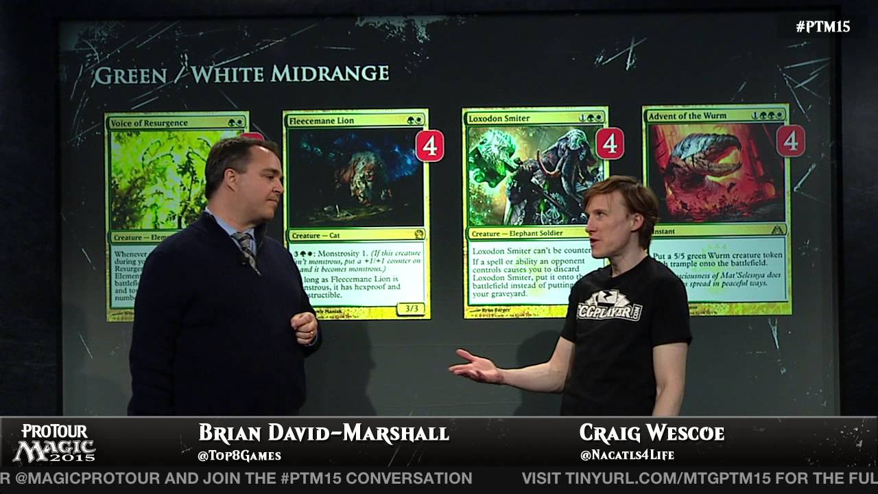 Pro Tour Magic 2015: Deck Tech with Craig Wescoe - 