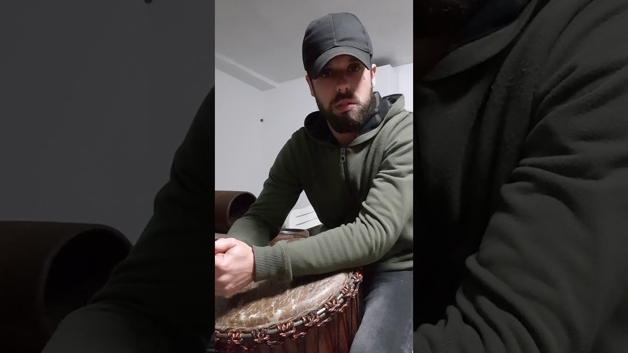 Мане, урок игры на джембе для начинающих