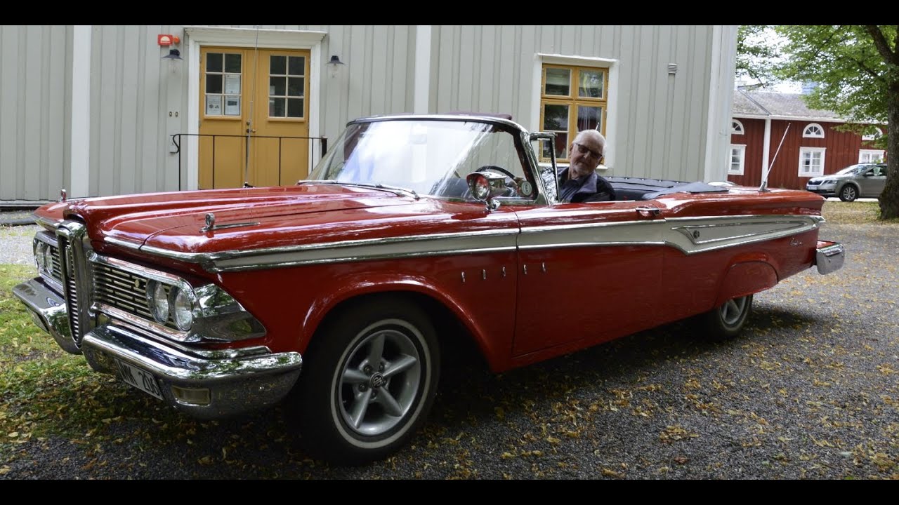 Edsel Cab 1959 # 126 Veteranbilstv.se