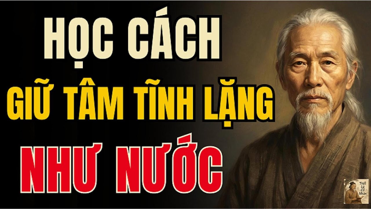 CỔ NHÂN CHỈ RÕ: Giữ Tâm Tĩnh Lặng Như Nước – Bí Quyết Để Đời Bớt Sóng Gió