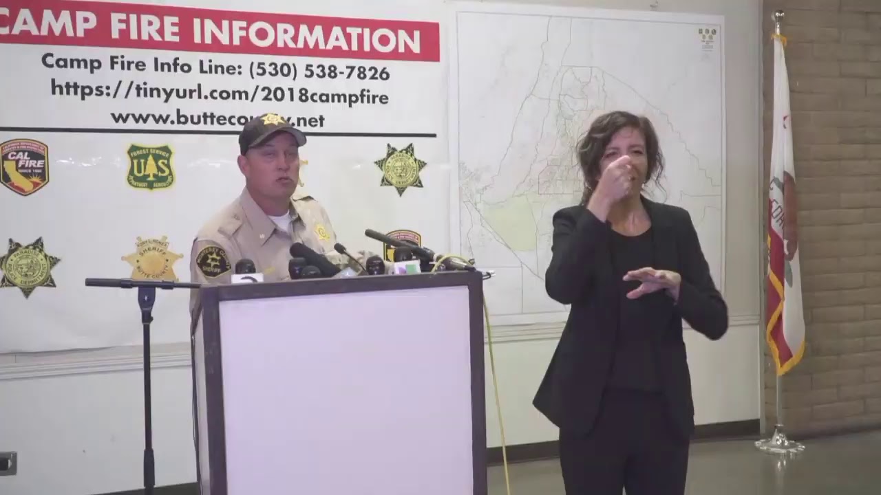 Camp Fire Update November 16, 2018