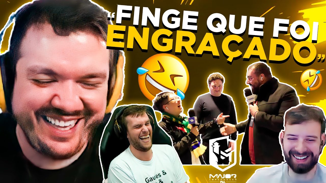 GAULES E TRIBO NO MAJOR &Eacute; S&Oacute; ALASTRO 😂 (MELHORES MOMENTOS) #10