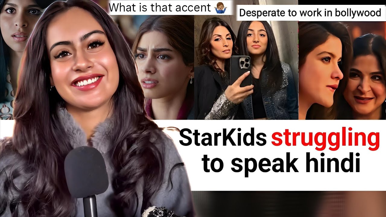 Starkids & their WEIRD ACCENT: DESPERATE to work in BOLLYWOOD but can't speak HINDI