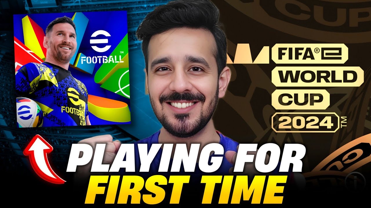 PLAYING efootball FIFAe WORLD CUP 2024 For The First Time 🔥