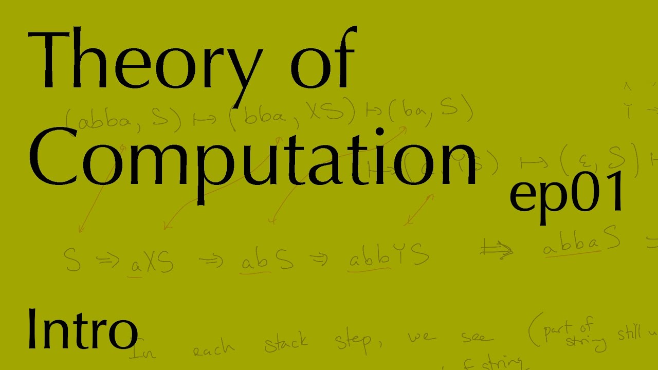 Computation ep01: Intro: The Halting Problem (Jan 20, 2025)