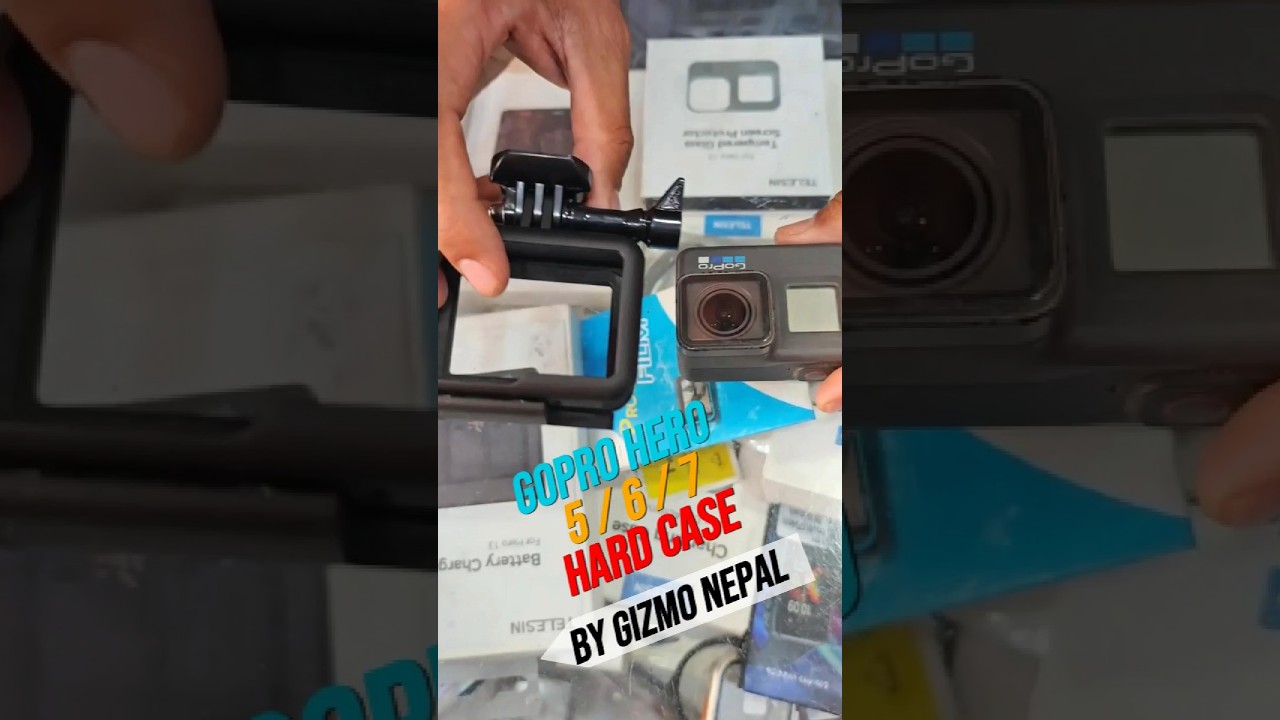 Gopro Hero 7 / 6 / 5 Hard Case....#gizmonepal #hero7 #hero6 #hero5 #hardcase