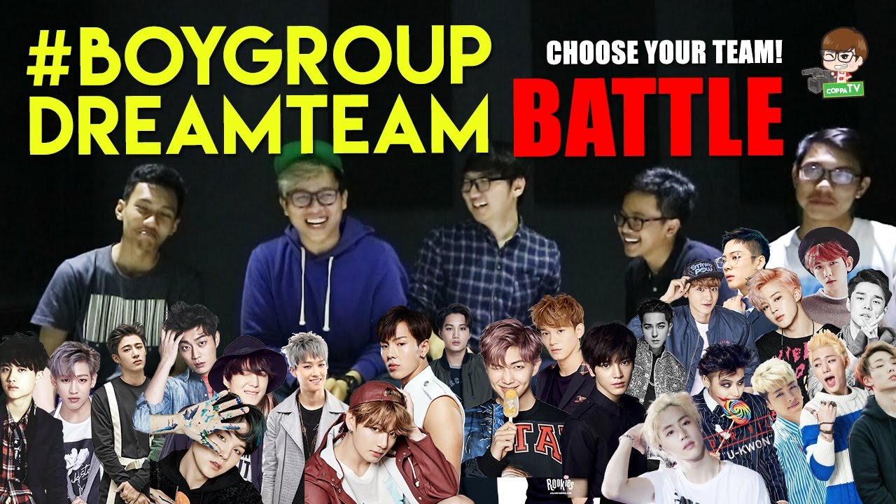 K-POP BOYGROUP DREAMTEAM BATTLE ft. Alphiandi, Al-Fayyadh, Kevin F. & Rifqi