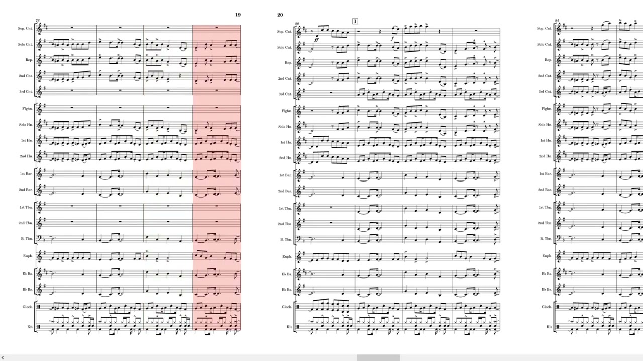 Spring Thief by Yorushika　「春泥棒」ーヨルシカ   Arrangement for Brass Band