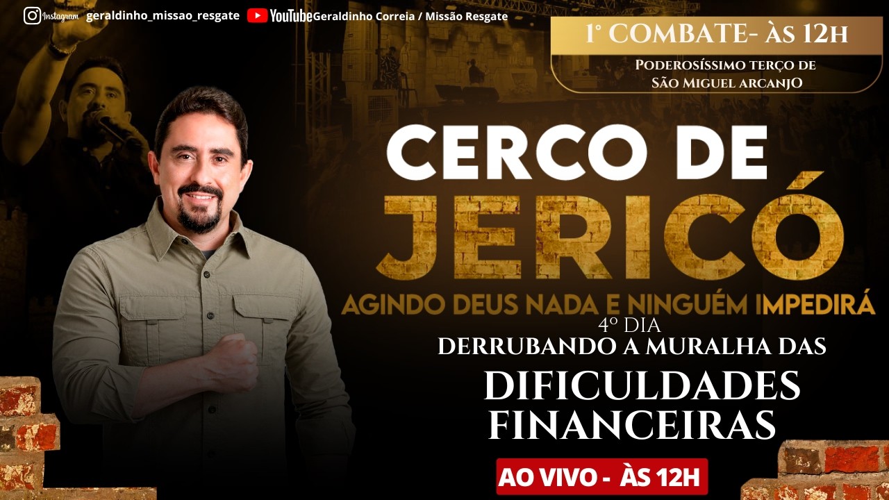 4&ordm; DIA CERCO DE JERIC&Oacute; I DERRUBANDO A MURALHA DAS DIFICULDADES FINANCEIRAS  I  Geraldinho Correia