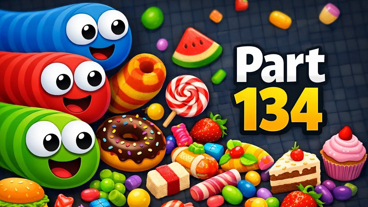 Worms Zone.io Live Stream 🔴🐍 | Eating Everything 🍔🍎 | Non-Stop Fun 🎮😂