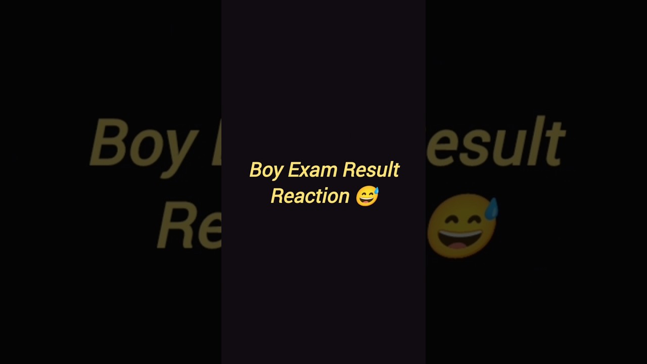 Girl vs Boy Exam Result Reaction 😅.#trending #reaction #result #boy #girl #boyvsgirls..
