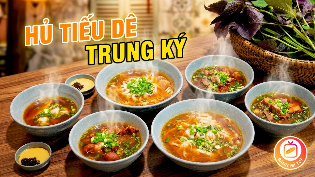 MÌ, HỦTÍU,LẨU DÊ TRUNG KÝ! TƯƠI NÓNG, THƠM MỀM TỪNG MIẾNG! CHẤM CHAO SA TẾ...KHỎI CHÊ! Saigon's Best