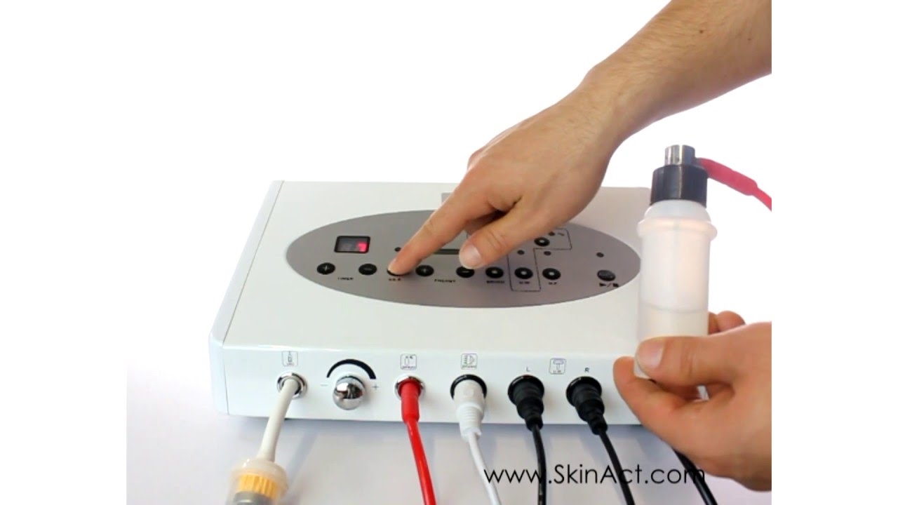 5 FUNCTION FACIAL UNIT: VACUUM, SPRAY, HIGH FREQUENCY, ULTRASONIC, BRUSH