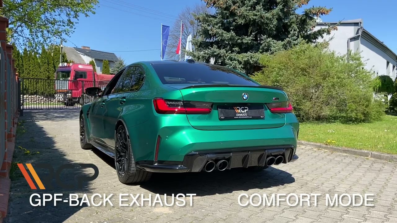 BMW M3 G80 Competition | RCP Exhausts | GPF-Back Exhaust
