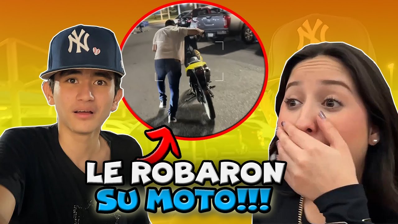 LE ROBAN LA MOTO AL CHORE/BROMA PESADA😱🏍