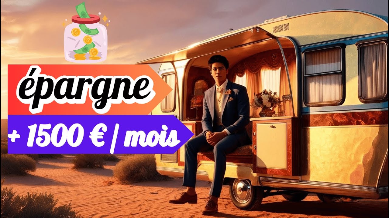 Il vivait dans une caravane et épargne aujourd'hui 50% de ses revenus (Budget Valentin)
