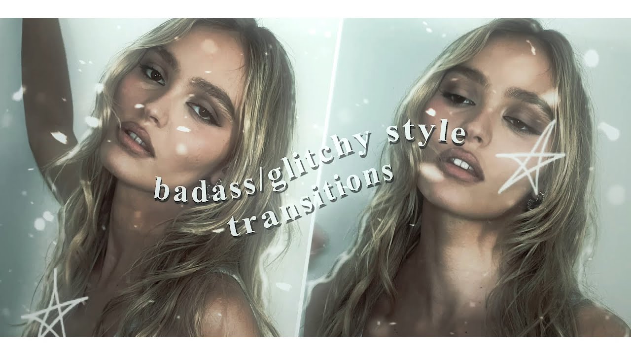 badass/glitchy style transitions | videostar tutorial