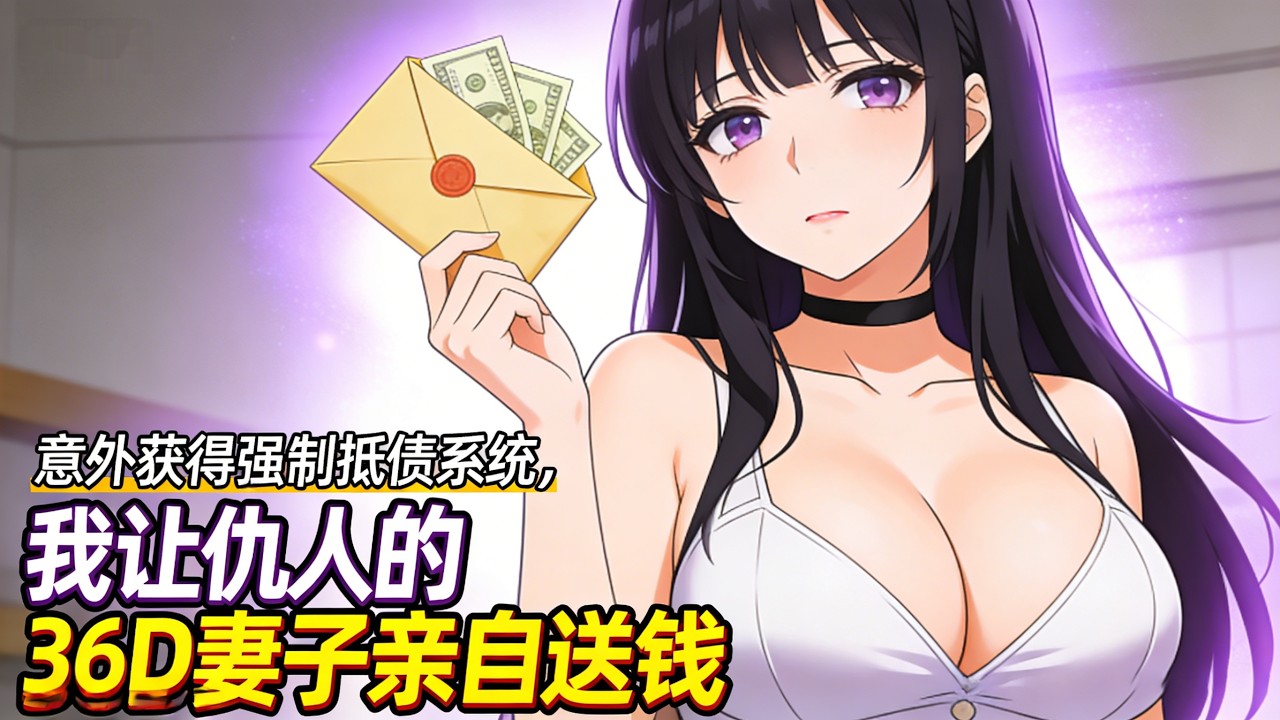 意外獲得強制抵債系統，我讓仇人的36D妻子親自送錢。債務轉移成功，接下來是更刺激的抵債方式。#都市小说 #玄幻小说