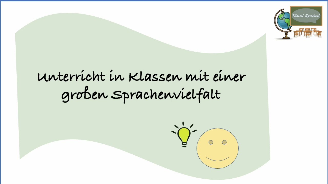 Unterricht in Klassen mit einer großen Sprachenvielfalt
