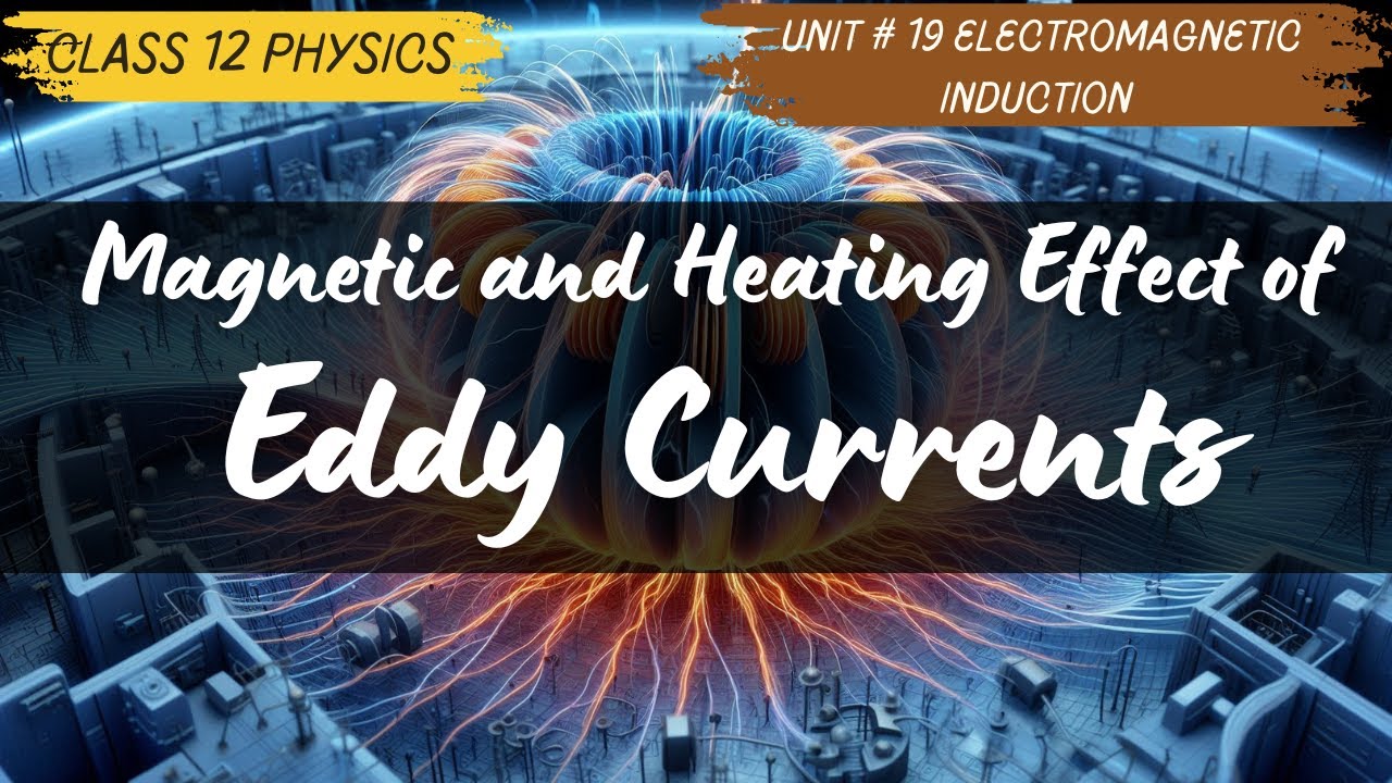 Magnetic & Heating Effects of Eddy Current |Class 12 |Unit 19 Electromagnetic Induction