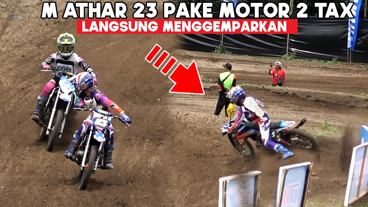 Langsung PECAH tegang! M ATHAR 23 PAKE Motor 2tax
