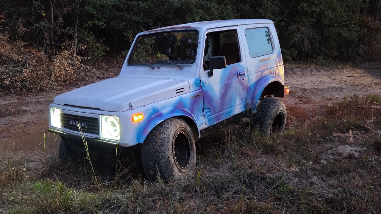 Fixing up a suzuki samurai tin top