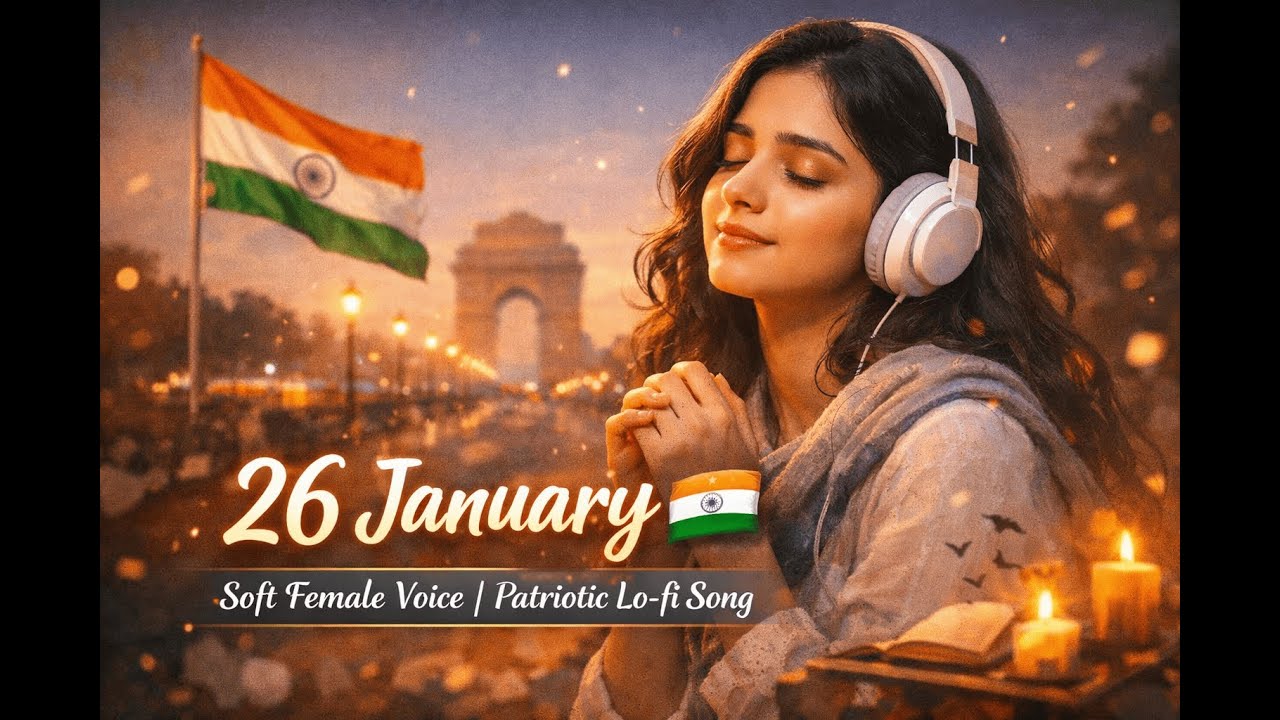 ये सिर्फ़ तारीख़ नहीं 🇮🇳 26 January 2026 Special | Soft Patriotic Lo-fi | Female Voice