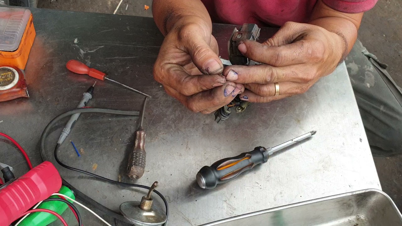 tháo delco đánh lửa ra vệ sinh suzuki f10a