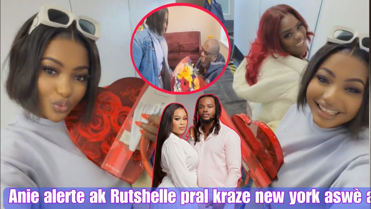 ANIE ALERTE FÈ CHOUBOU GWO SIPRIZ POU ST VALENTIN..RUTSHELLE AK ANIE PRAL KRAZE NY DPERFECT FÈ BLOND
